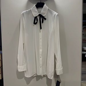 BRAND NEW GUCCI WHITE BLOUSE